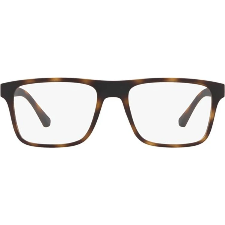 Emporio Armani EA 4115 Lunettes de Vue Homme Géométriques Havane