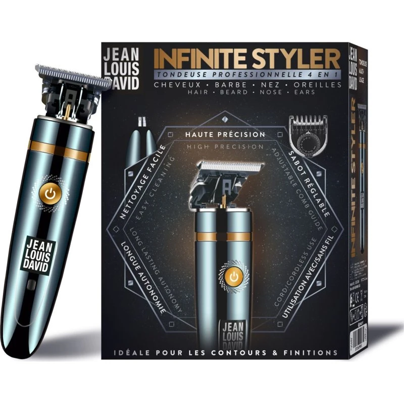 Jean Louis David Tondeuse 4 en 1 Infinite Styler