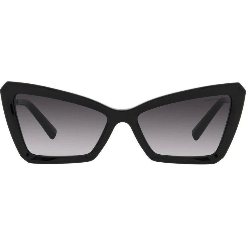Tiffany & Co. TF 4203 Lunettes de Soleil Géométriques Femme Noir/Gris
