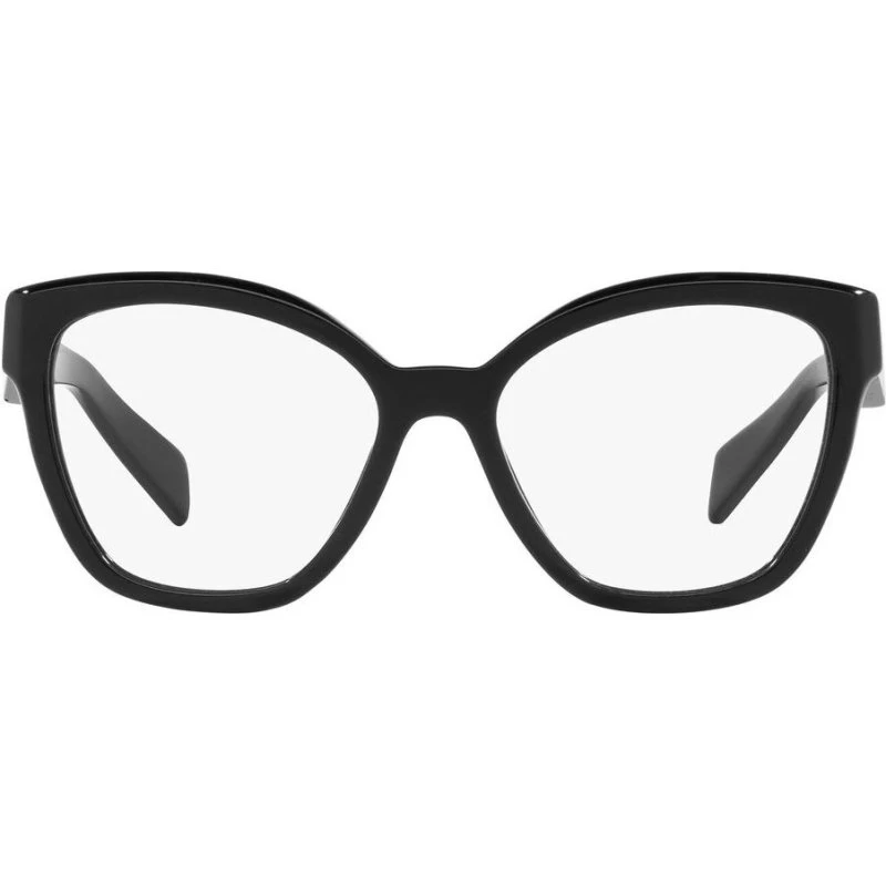 Prada PR 20ZV Lunettes de Vue Papillon Noir pour Femme