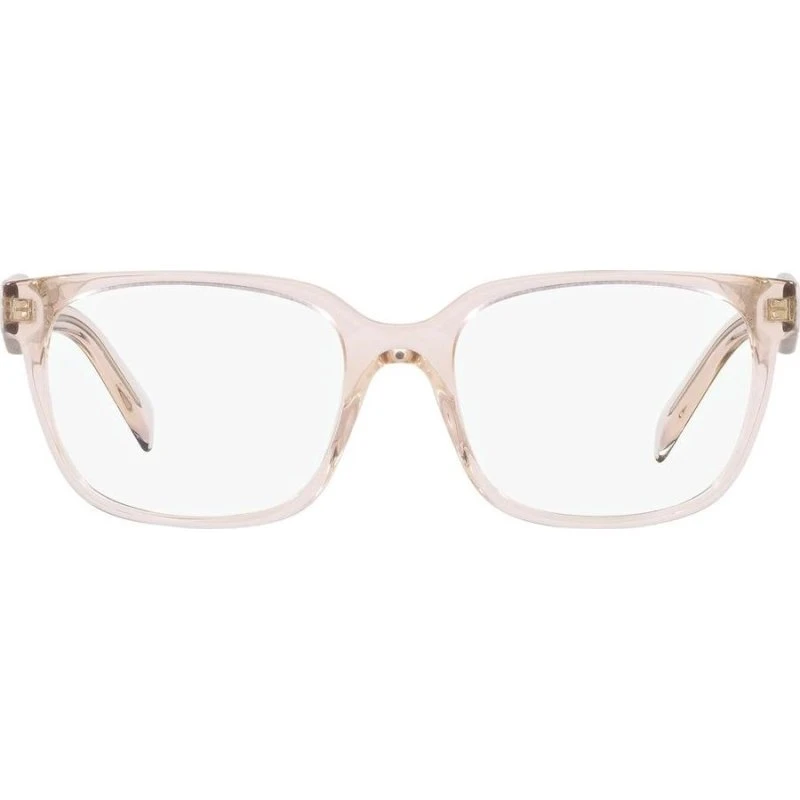 Prada PR 17ZV Lunettes de Vue Carrées Roses pour Femme