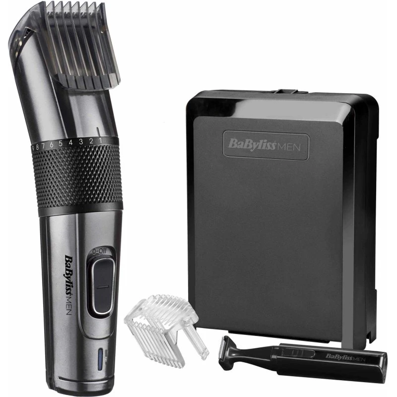 BaByliss E978E - Tondeuse cheveux Carbon Titanium Gris