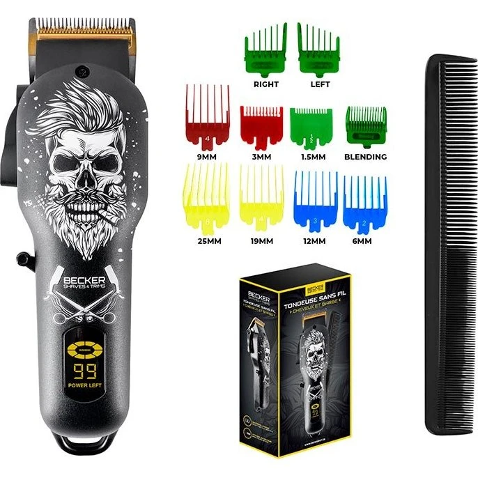 BECKER HERO I Tondeuse sans fil noir