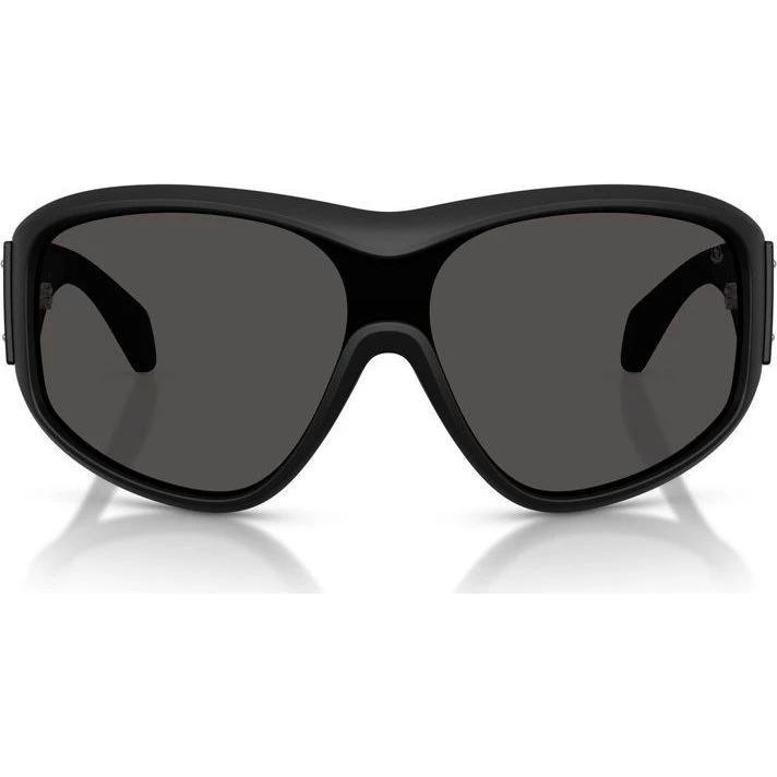 Moncler Thyra ME8016U Lunettes de Soleil Unisexe Noires et Grises