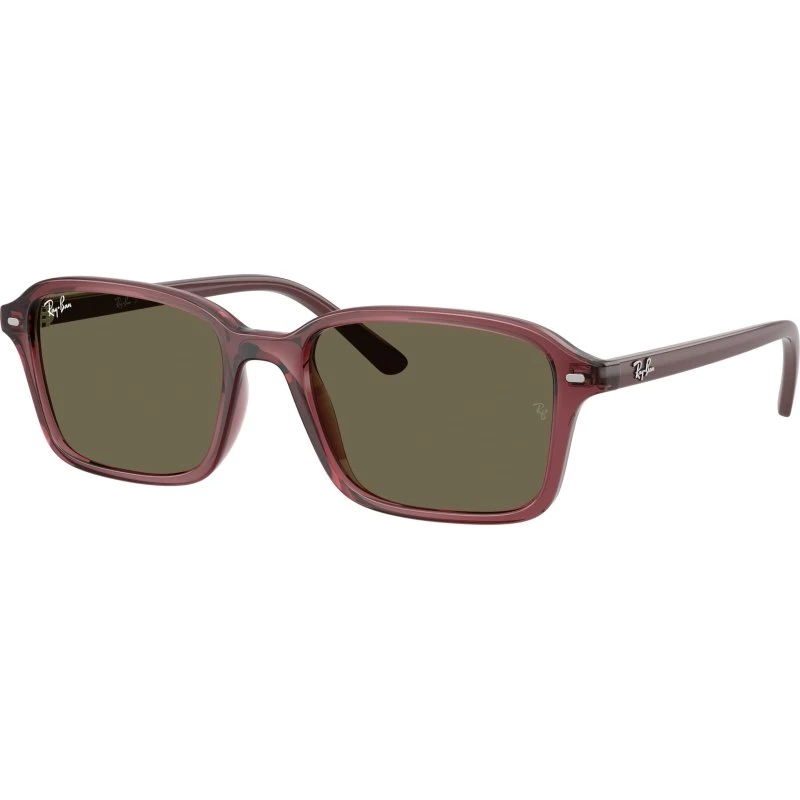 Ray-Ban Enfant RJ9131S Lunettes de Soleil Carrées Violet et Marron