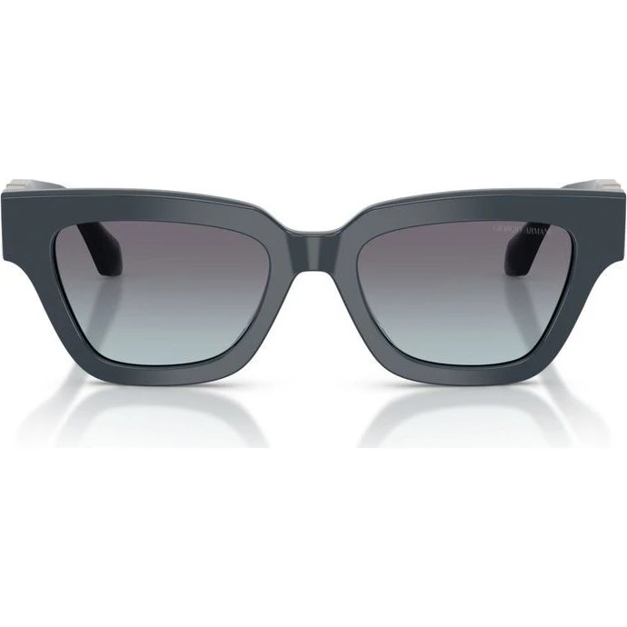 Giorgio Armani AR 8246U Lunettes de Soleil Carrées Bleues pour Femme