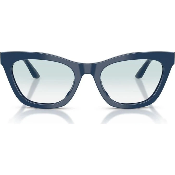 Emporio Armani EA 4259U Lunettes de Soleil Cat Eye Bleues pour Femme