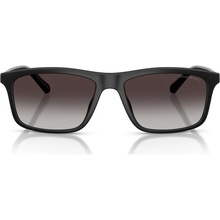 Emporio Armani EA 4257U Lunettes de Soleil Homme Carrées Noires
