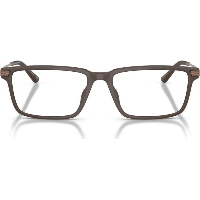 Emporio Armani EA 3268U Lunettes de Vue Homme Marron Rectangulaires