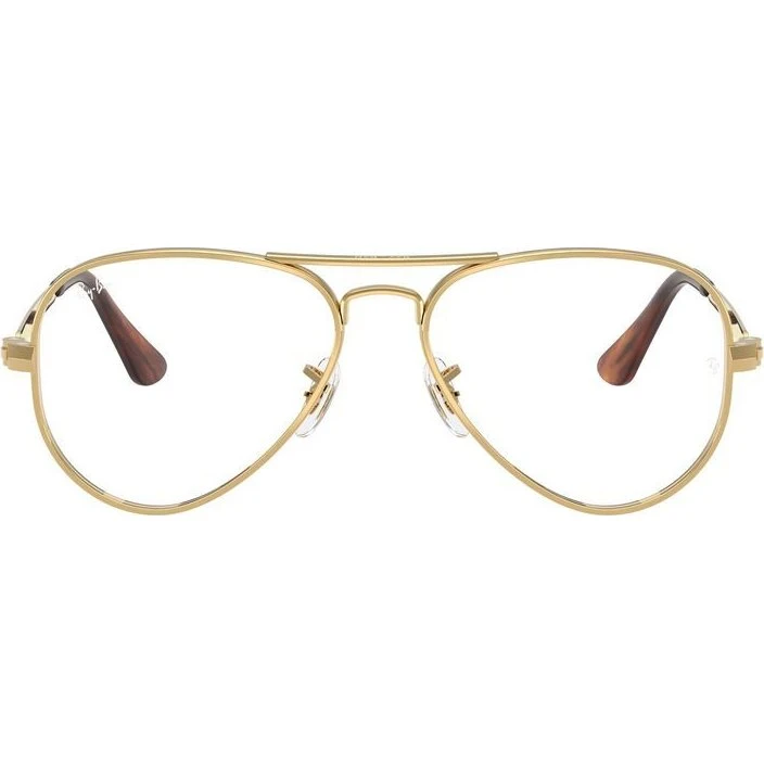 Ray-Ban RB 3925V Lunettes de Vue Aviateur Dorées Unisexe
