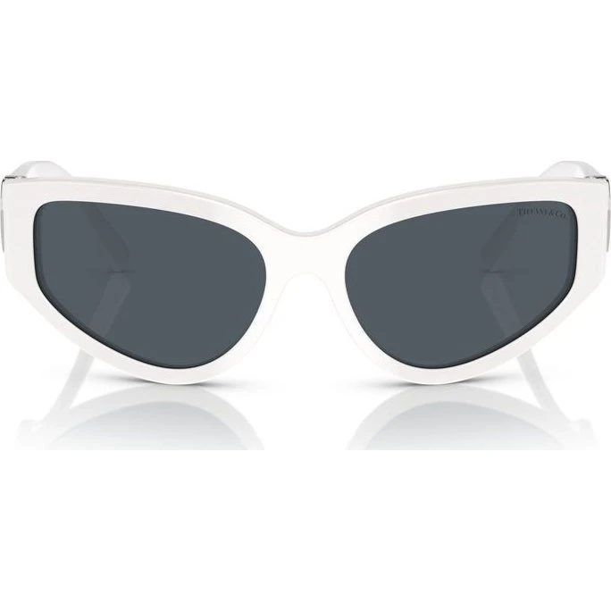Tiffany & Co. TF4217 Lunettes de Soleil Géométriques Blanches