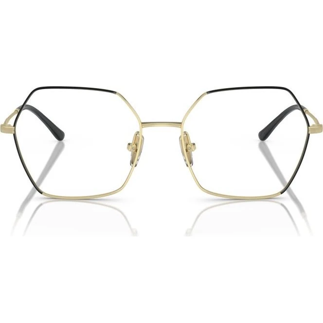 Vogue Vo 4297t Lunettes de Vue Géométriques Femme - Noir & Or