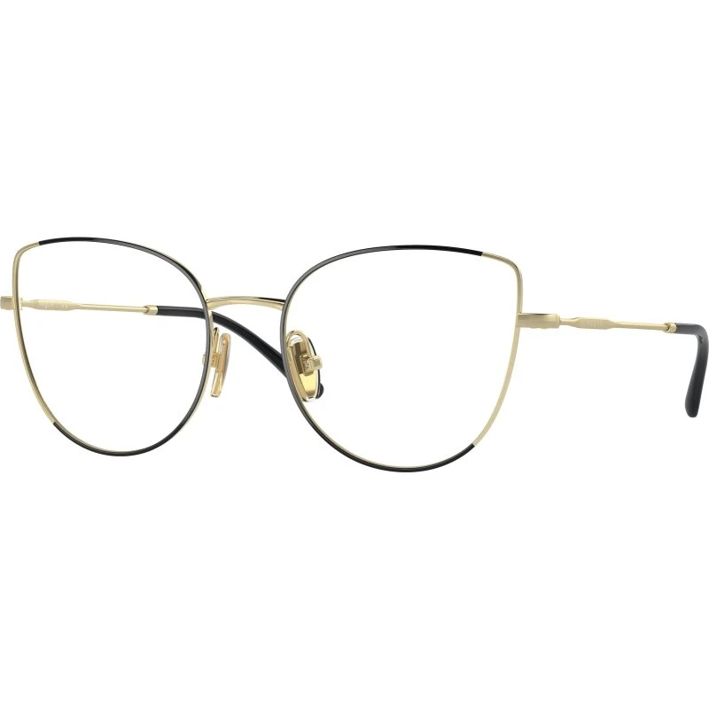 Vogue Vo 4298T Lunettes de Vue Femme Œil de Chat en Titane Noir
