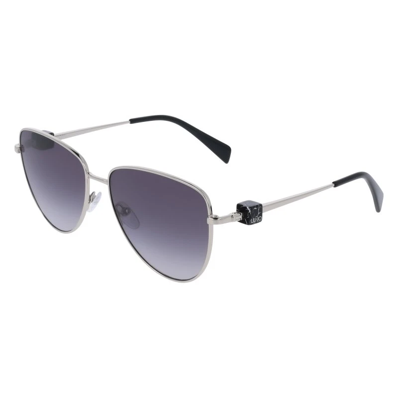 Liu Jo Lunettes de Soleil Pilote LJ161S Argent pour Femme
