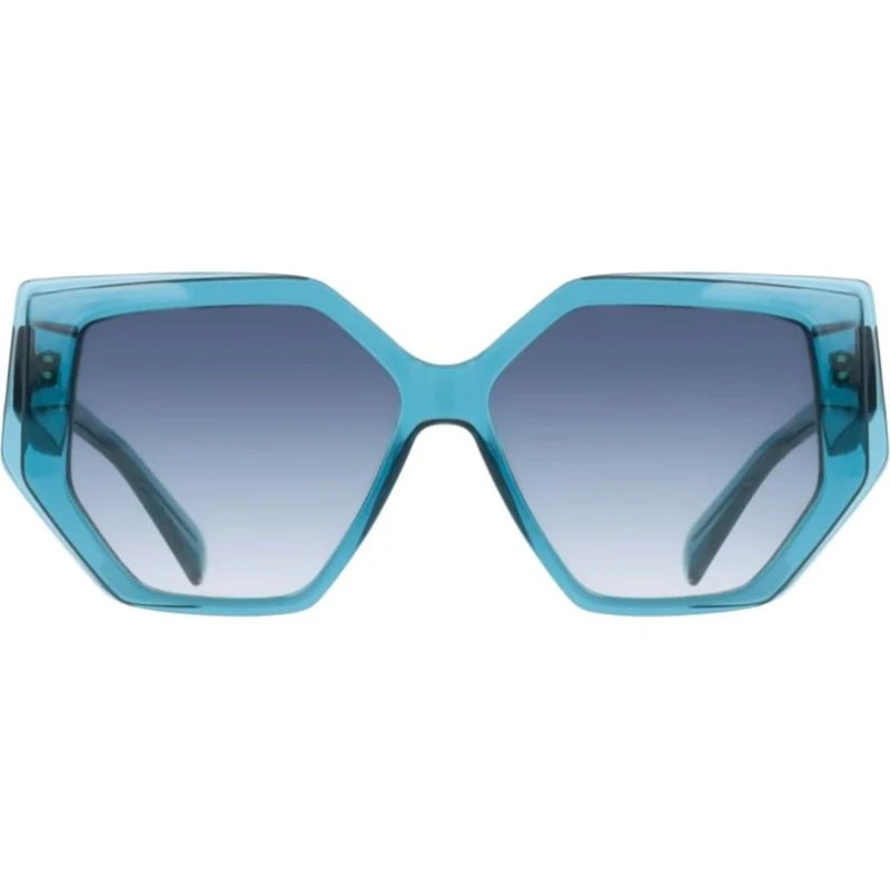 Liu Jo Lunettes de Soleil LJ810S Bleu Géométrique 56mm