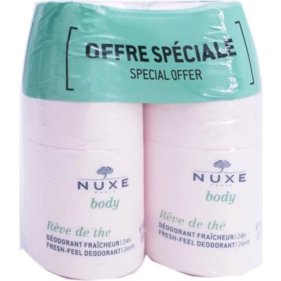 NUXE BODY Rêve de Thé Déodorant Fraîcheur 2x50ml