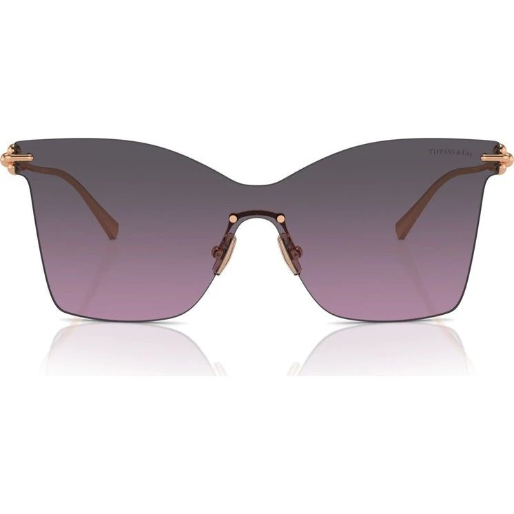 Tiffany & Co. Lunettes de Soleil Papillon TF 3103K Dorées