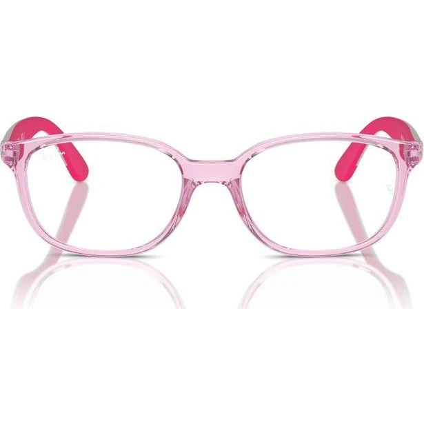 Ray-Ban RY1632 Lunettes de Vue Géométriques Roses pour Enfant