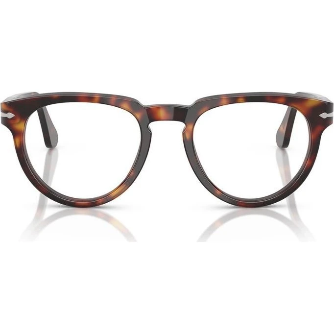 Persol PO 3377V Lunettes de Vue Pantos Unisexe Havane