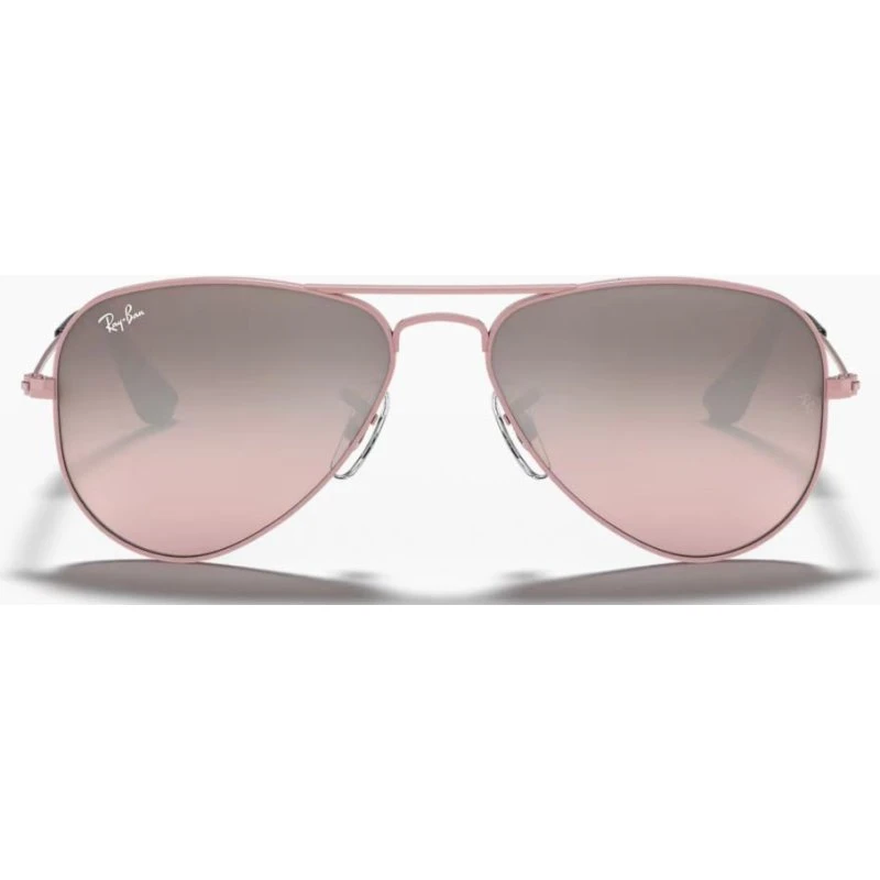 Ray-Ban Aviator Junior RJ9506S Lunettes de Soleil Enfant Rose