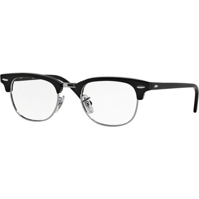 Ray-Ban Clubmaster RX 5154 Lunettes de Vue Géométriques Noires