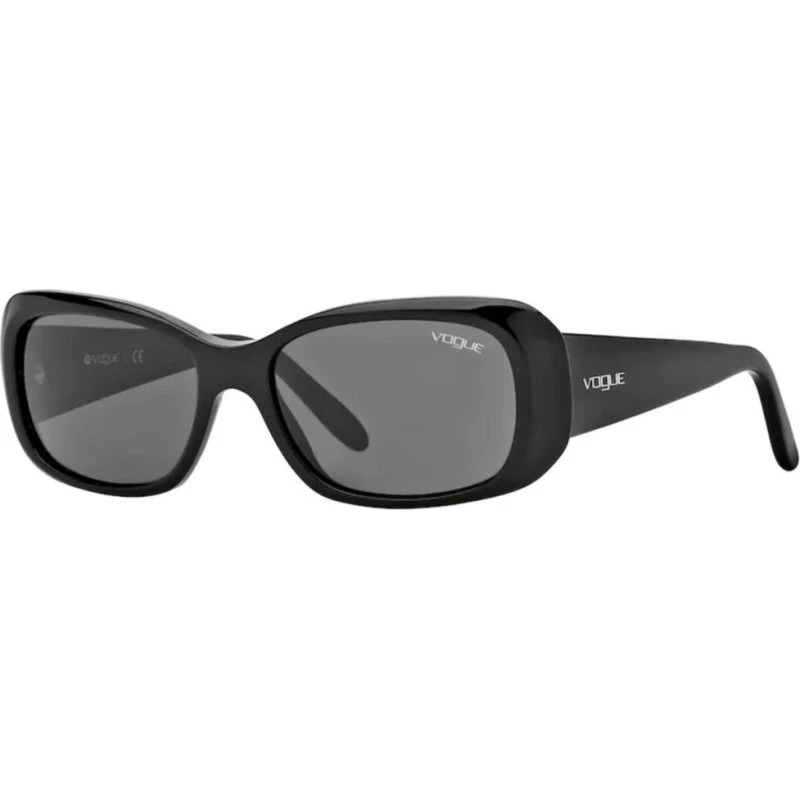 Vogue Vo 2606s Lunettes de Soleil Géométriques Noires et Grises