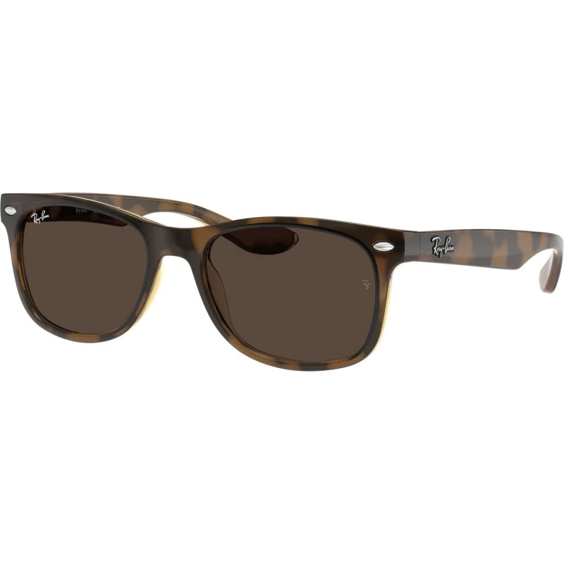 Ray-Ban Junior New Wayfarer RJ9052S - Lunettes de Soleil Enfant Havane
