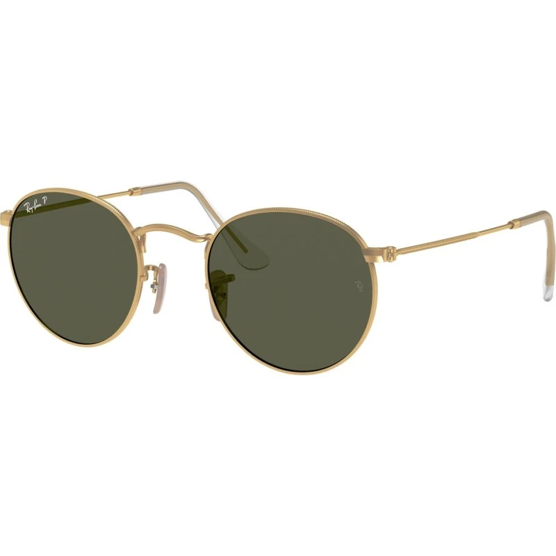 Ray-Ban RB3447 Round Metal Lunettes de Soleil Or et Verres G15
