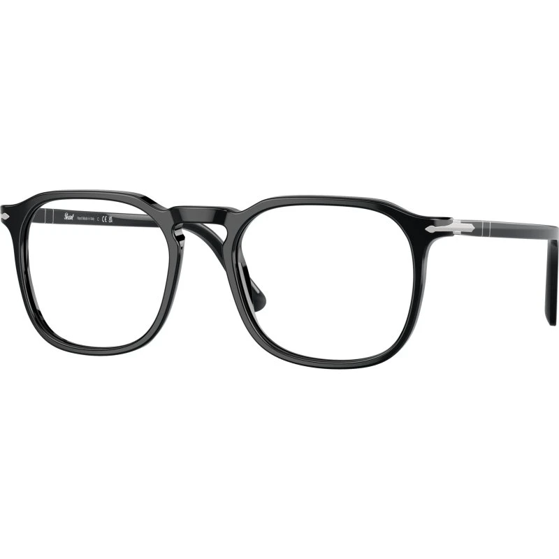 Persol PO3337V 95 - Montures Optiques Pantos en Acétate Noir