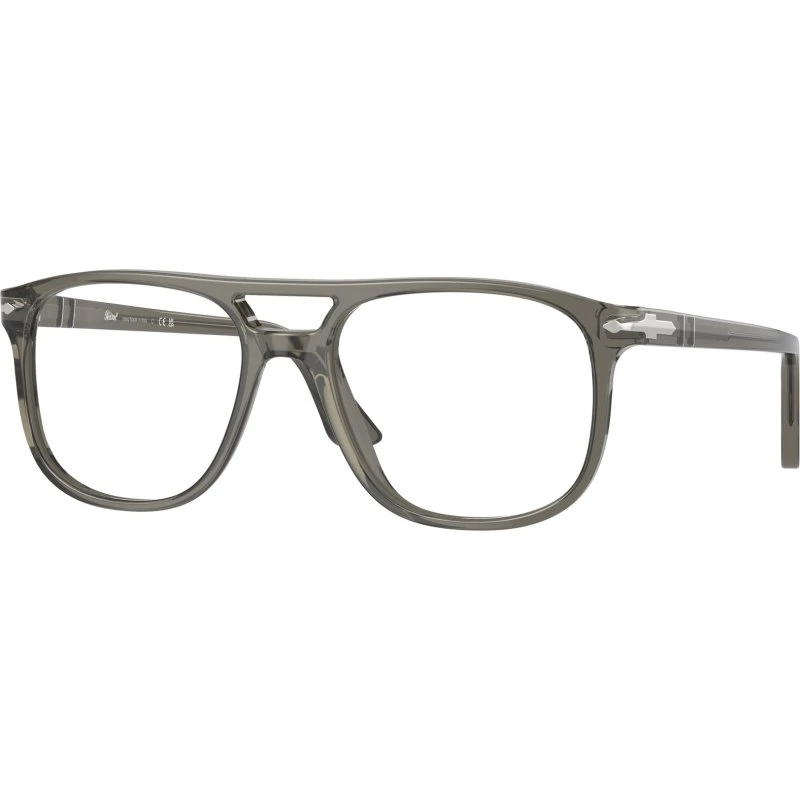 Persol PO3329V Greta 1103 - Montures Optiques Pilote en Acétate Gris