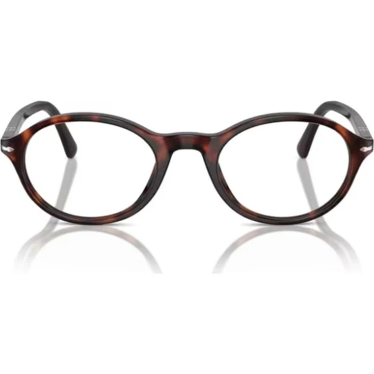 Persol PO3351V Montures Optiques Rondes en Acétate Écaille