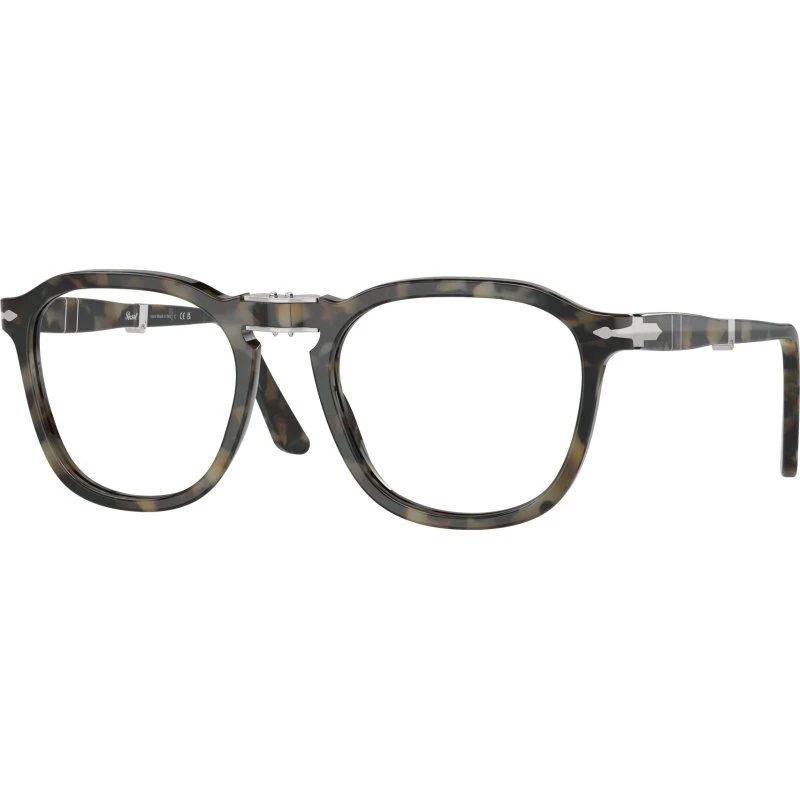 Persol PO3345V RENE' 1071 - Montures Carrées en Acétate Écaille