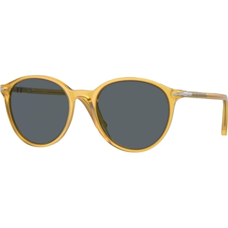 Persol PO3350S Lunettes de Soleil Pantos Jaune et Bleu