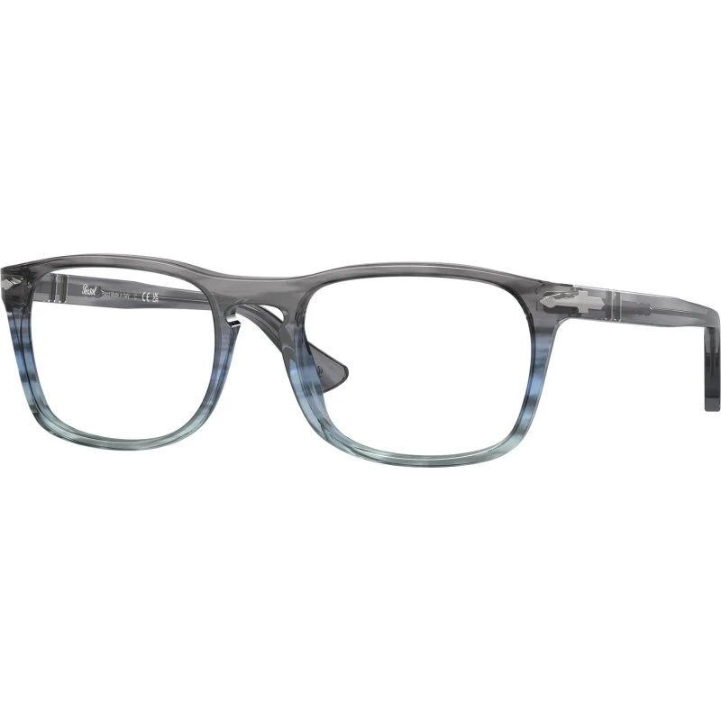 Persol PO3344V 1205 Lunettes Optiques Acétate Gris Transparent