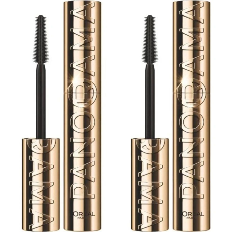 L'Oréal Paris Mascara Panorama Volume Noir - Lot de 2