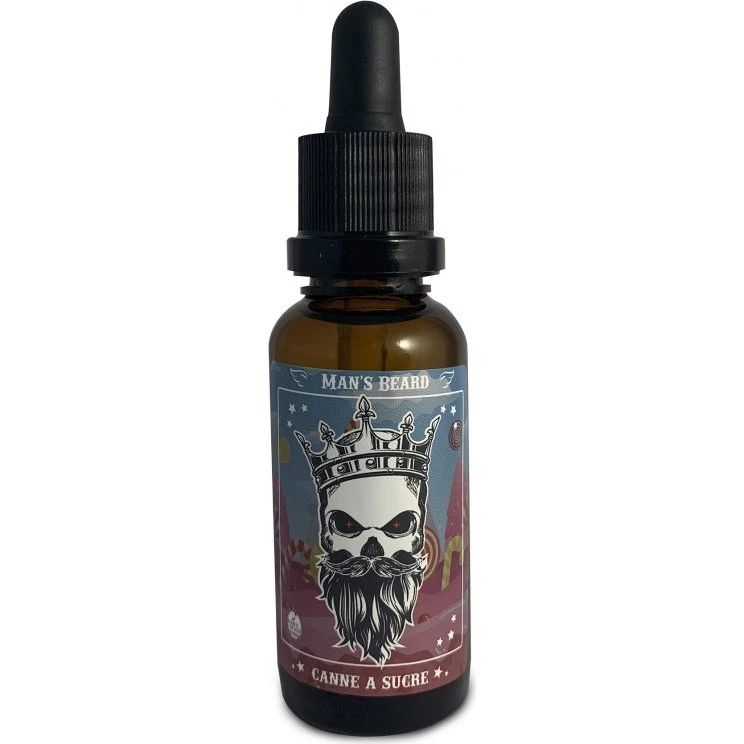 Man's Beard Huile Barbe Canne à Sucre 30 ml