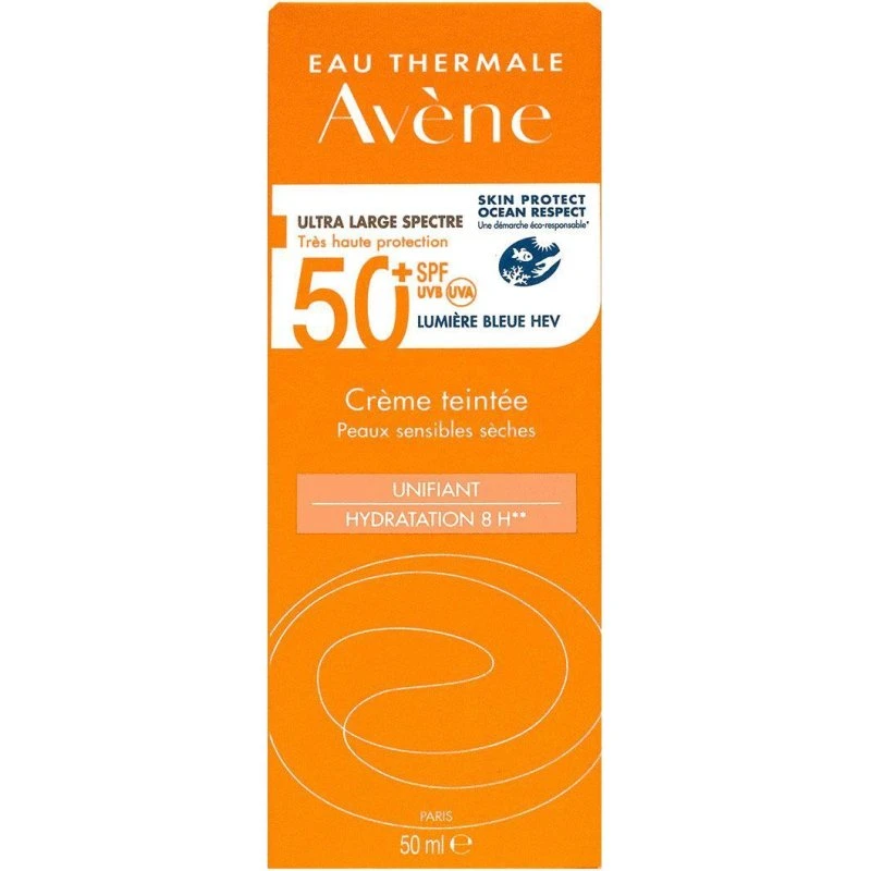 Avène Crème Teintée SPF 50+ Peaux Sensibles 50ml