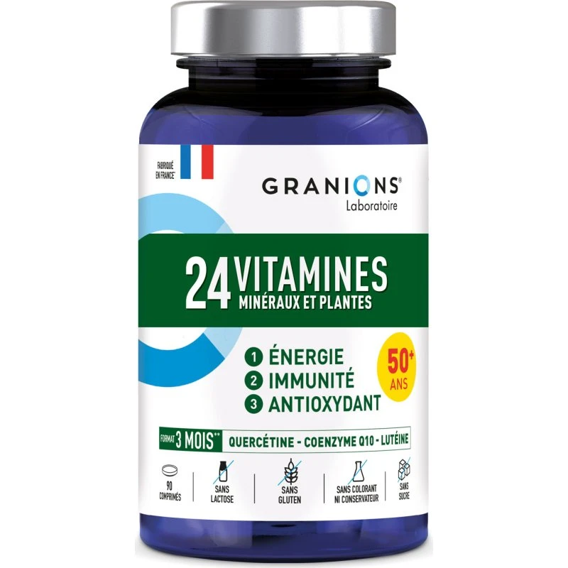 Granions 24 Vitamines Sénior 90 Comprimés