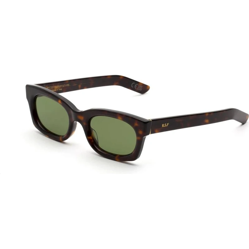 Retrosuperfuture 85Z AMBOS 3627 - Lunettes de soleil Carrées Havane