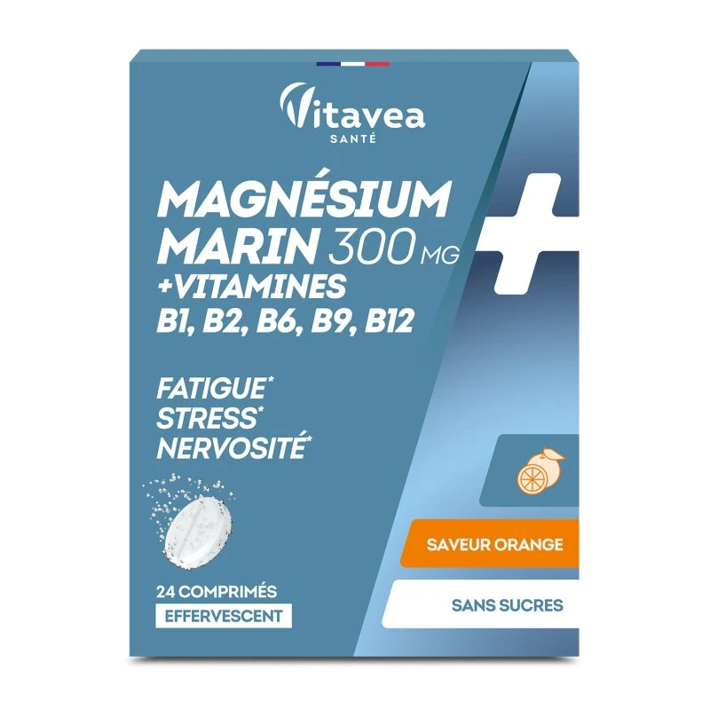 Vitavea Magnésium + Vitamines B 24 Comprimés Effervescents