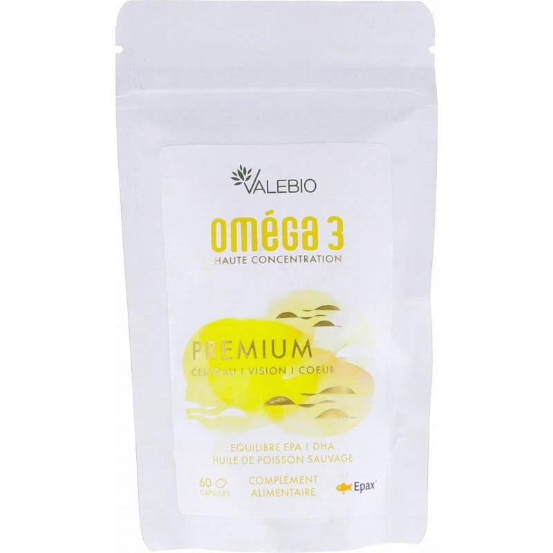 Valebio Oméga 3 Premium - 60 capsules