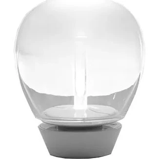 Artemide Lampe à poser LED Empatia, Verre Soufflé, 16 cm