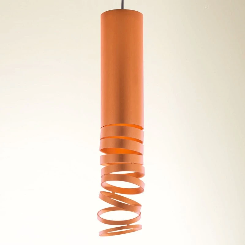 Artemide Suspension Decomposé Orange - Design Aluminium