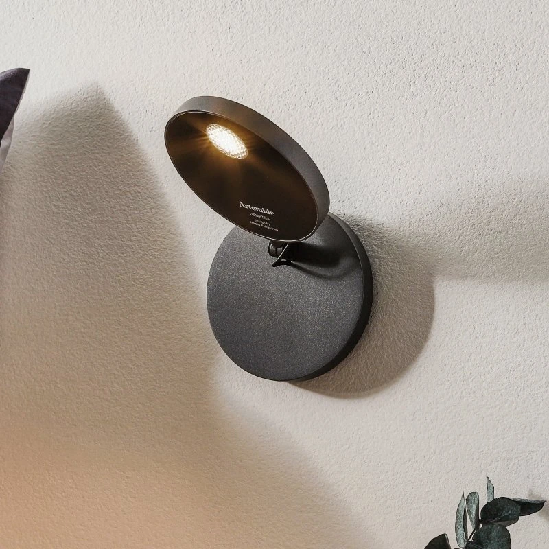 Artemide Demetra Faretto Applique Murale LED Anthracite, 2700K