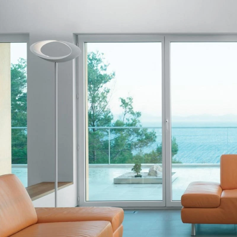 Artemide Cabildo - Lampadaire LED design blanc 2700K