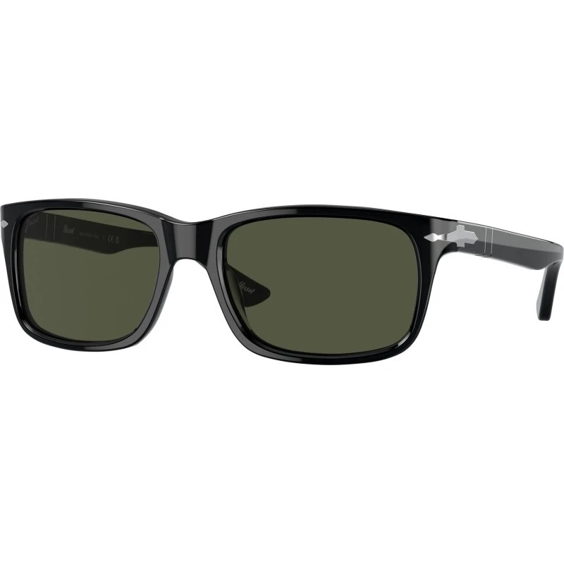 Persol PO3048S 95/31 Lunettes de Soleil Géométriques Noires