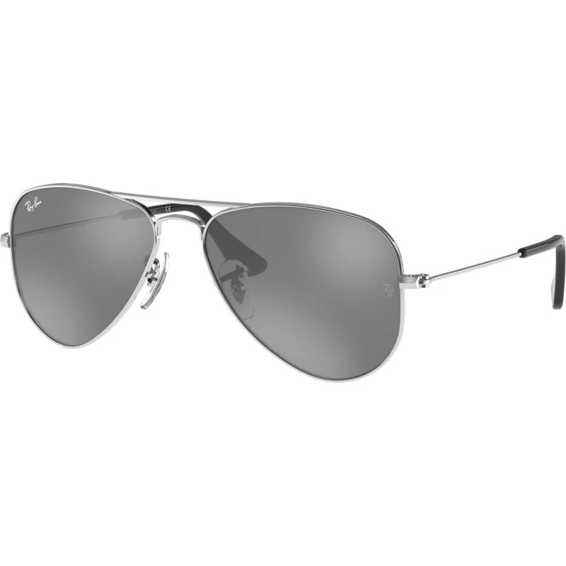 Ray-Ban Junior Aviator RJ9506S - Lunettes de Soleil Métal Argent