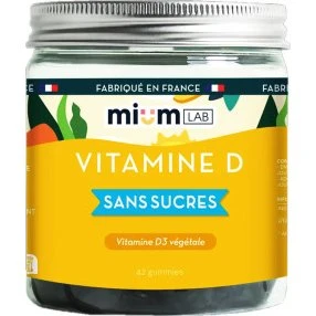 MIUM LAB Vitamine D Sans Sucres 42 Gummies