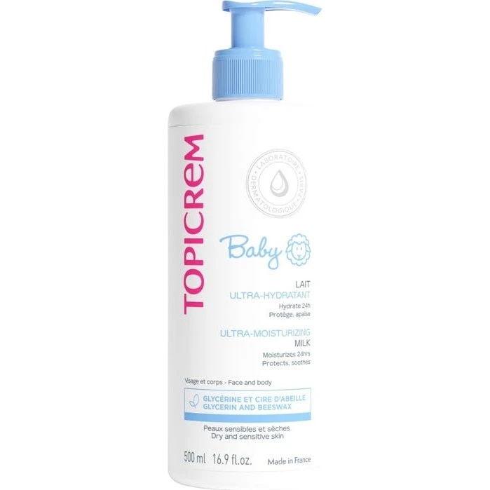 Topicrem Baby Mon 1er Lait Ultra-Hydratant 500 ml