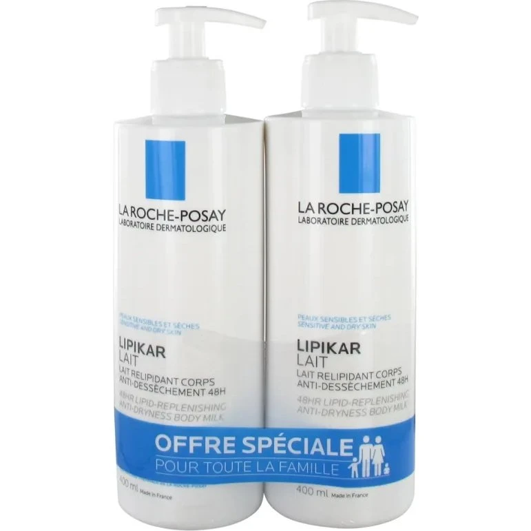 La Roche-Posay Lipikar Lait Relipidant 400 mL x2